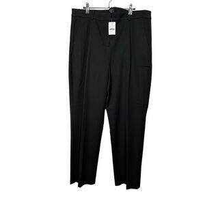 J.Crew Factory Women's Size 16 Tall Black Kallie straight-leg Pants New